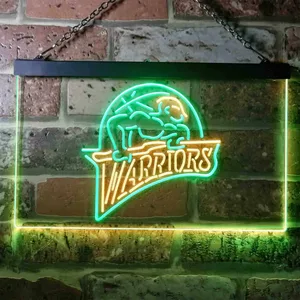 Golden State Warriors Logo Neon-Like LED Sign - Legacy Edition