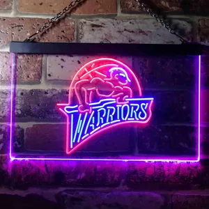 Golden State Warriors Logo Neon-Like LED Sign - Legacy Edition