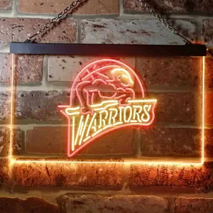 Golden State Warriors Logo Neon-Like LED Sign - Legacy Edition