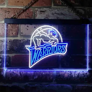 Golden State Warriors Logo Neon-Like LED Sign - Legacy Edition