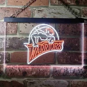 Golden State Warriors Logo Neon-Like LED Sign - Legacy Edition