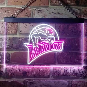 Golden State Warriors Logo Neon-Like LED Sign - Legacy Edition