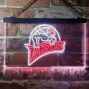 Golden State Warriors Logo Neon-Like LED Sign - Legacy Edition