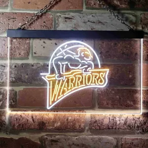 Golden State Warriors Logo Neon-Like LED Sign - Legacy Edition