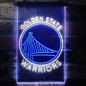 Golden State Warriors Logo  Neon-Like LED Sign