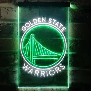 Golden State Warriors Logo  Neon-Like LED Sign