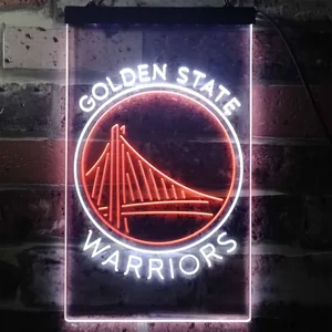 Golden State Warriors Logo  Neon-Like LED Sign