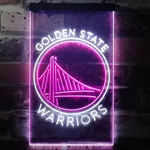 Golden State Warriors Logo  Neon-Like LED Sign