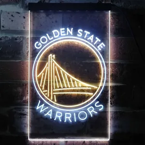 Golden State Warriors Logo  Neon-Like LED Sign