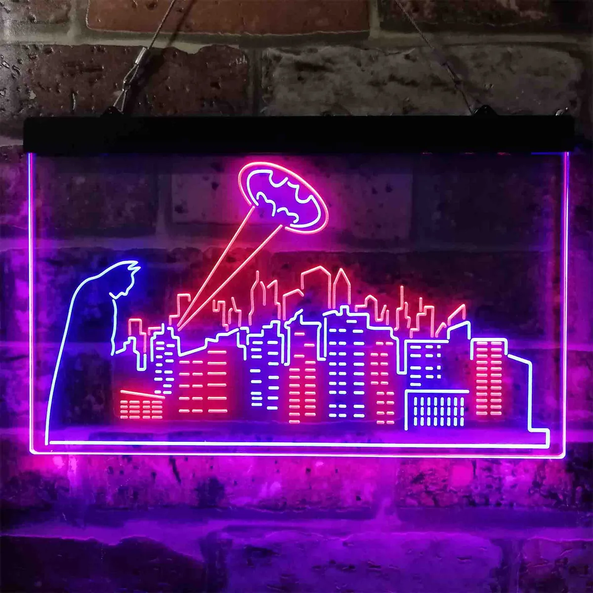 Gotham City Batman Neon-Like LED Sign