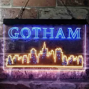 Gotham City Neon-Like LED Sign