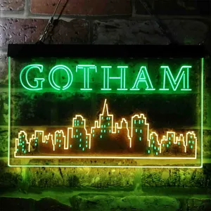 Gotham City Neon-Like LED Sign