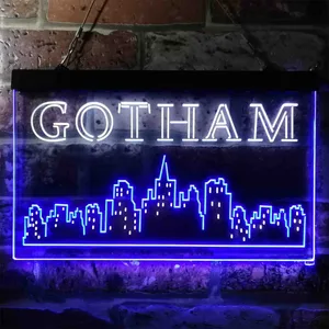Gotham City Neon-Like LED Sign