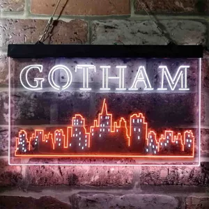 Gotham City Neon-Like LED Sign