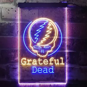Grateful Dead Skull Neon-Like LED Sign