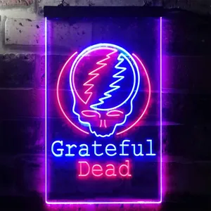 Grateful Dead Skull Neon-Like LED Sign