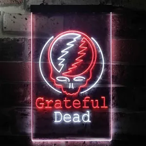 Grateful Dead Skull Neon-Like LED Sign