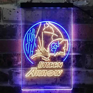 Green Arrow Neon-Like LED Sign