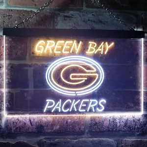 Green Bay Packers Logo 1 Neon-Like LED Sign
