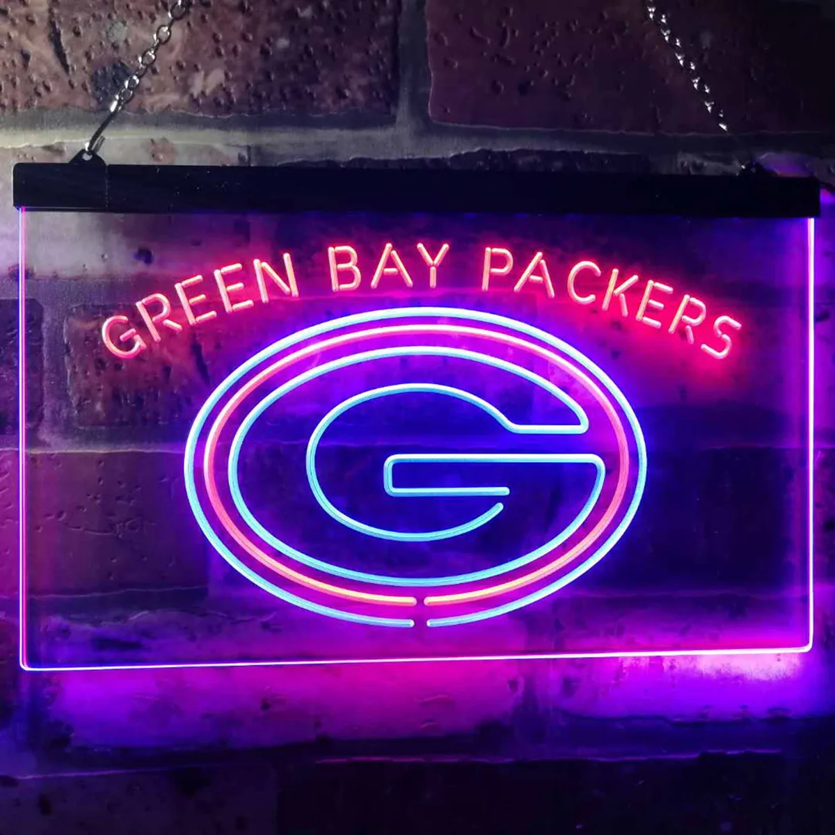 Green Bay Packers Neon-Like LED Sign