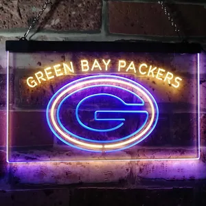 Green Bay Packers Neon-Like LED Sign