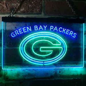 Green Bay Packers Neon-Like LED Sign