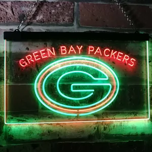 Green Bay Packers Neon-Like LED Sign