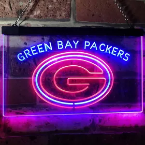Green Bay Packers Neon-Like LED Sign