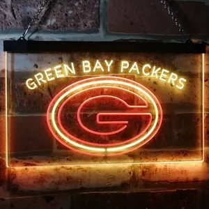 Green Bay Packers Neon-Like LED Sign
