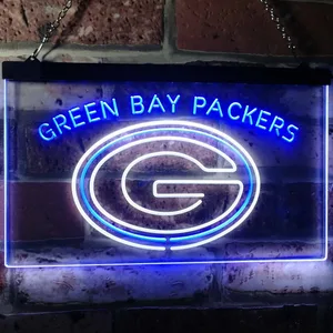 Green Bay Packers Neon-Like LED Sign