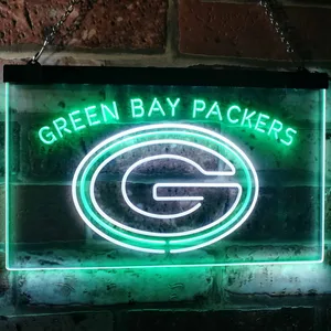 Green Bay Packers Neon-Like LED Sign