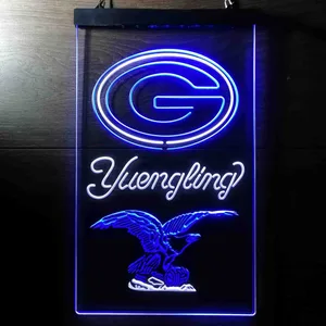 Green Bay Packers Yuengling Neon-Like LED Sign