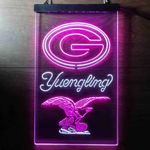 Green Bay Packers Yuengling Neon-Like LED Sign