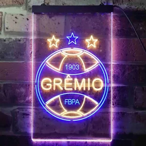 Gremio Foot-Ball Porto Alegrense Logo Neon-Like LED Sign