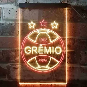 Gremio Foot-Ball Porto Alegrense Logo Neon-Like LED Sign