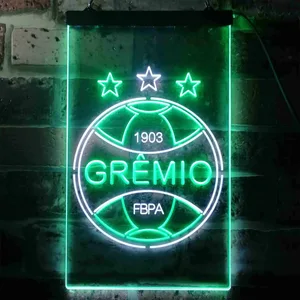 Gremio Foot-Ball Porto Alegrense Logo Neon-Like LED Sign