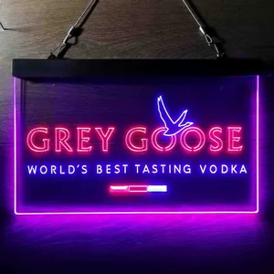 Grey Goose Logo Neon-Like LED Sign