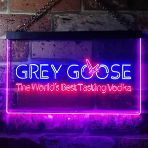Grey Goose Neon-Like LED Sign