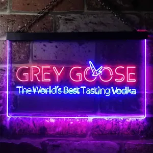 Grey Goose Neon-Like LED Sign