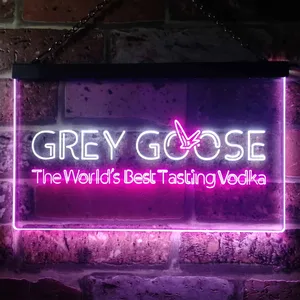 Grey Goose Neon-Like LED Sign