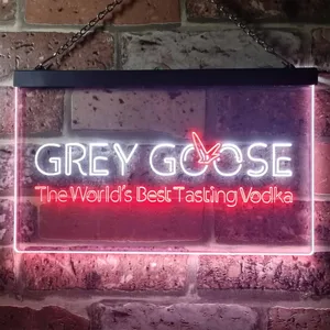 Grey Goose Neon-Like LED Sign