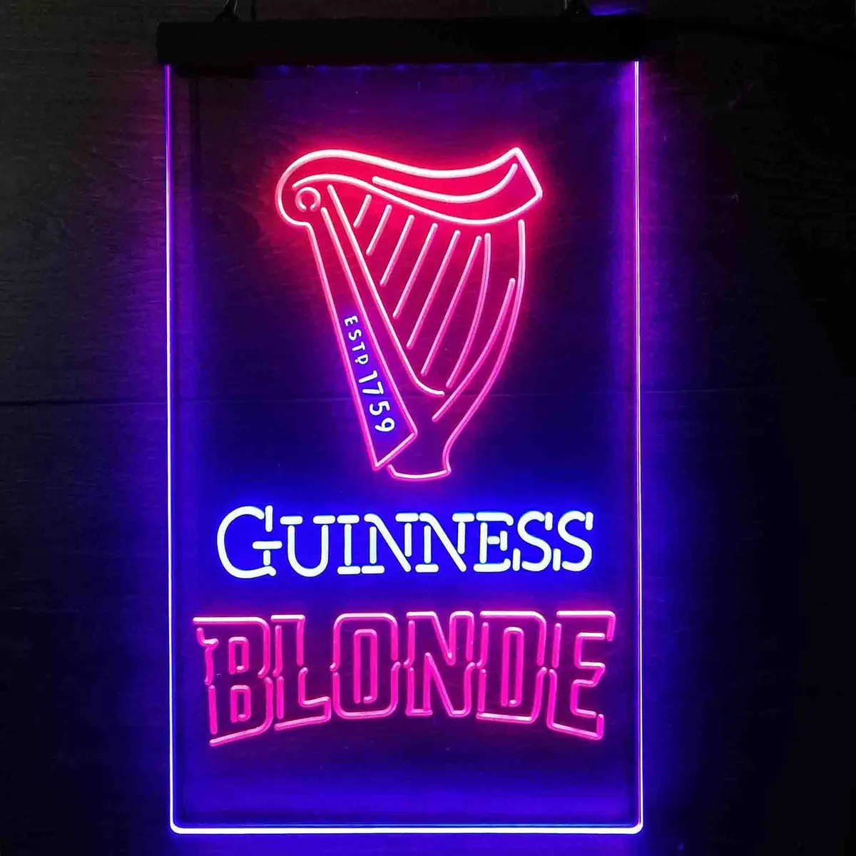 Guiness Blonde Neon-Like LED Sign