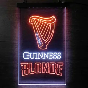 Guiness Blonde Neon-Like LED Sign