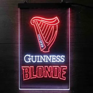 Guiness Blonde Neon-Like LED Sign