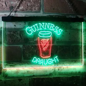 Guinness Draught Glass Neon-Like LED Sign