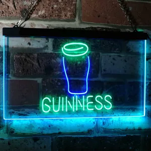 Guinness Glass Neon-Like LED Sign