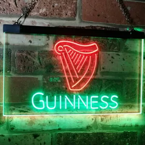 Guinness Logo 1 Neon-Like LED Sign