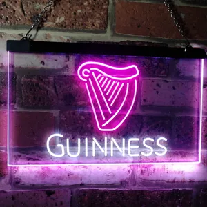 Guinness Logo 1 Neon-Like LED Sign