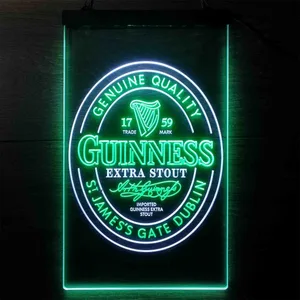 Guinness St. James Gate Dublin Neon-Like LED Sign