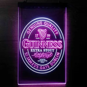 Guinness St. James Gate Dublin Neon-Like LED Sign
